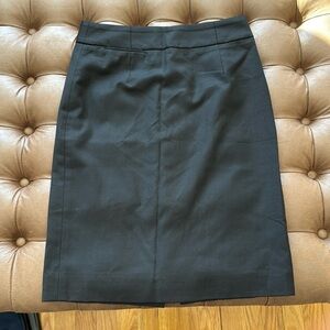 Jcrew black pencil skirt
